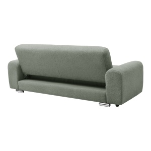 Canapea 3 locuri Harmonious, Pako World, Verde, 223x92x81 cm - Img 3