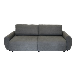 Canapea extensibila 3 locuri, Hungie, Gri, 250x92x89 cm - Img 4