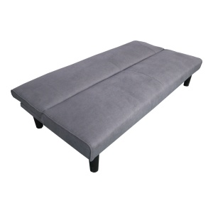 Canapea extensibila Kedran, Gri inchis, 75.5x166x70 cm - Img 3