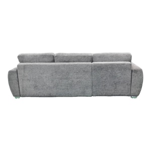 Canapea extensibila Vivad, Pako World, Textil, Antracit, 275x164x91 cm - Img 4