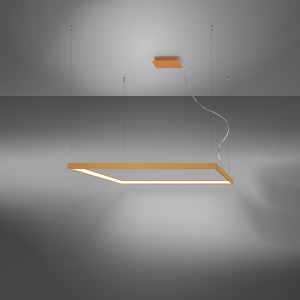 Candelabru LED Nelya Auriu 4000K 110x110x150 cm - Img 3