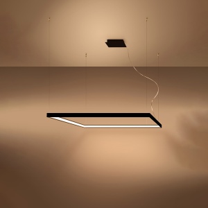 Candelabru LED Nelya Negru 3000K 110x110x150 cm - Img 3