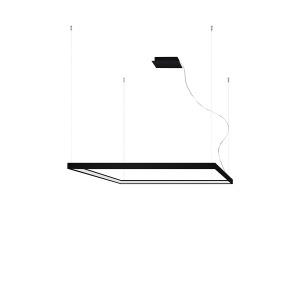 Candelabru LED Nelya Negru 4000K 110x110x150 cm