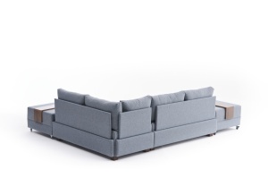 Coltar dreapta extensibil Fly Albastru 210x70x280 cm - Img 8