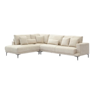 Coltar dreapta Maliva, Bej, 280x210x100 cm - Img 2