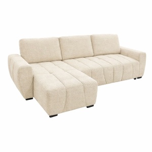 Coltar extensibil reversibil, Vivad, Bej, 275x164x91 cm - Img 2