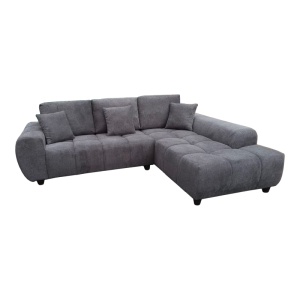 Coltar stanga Londe, Gri, 273x211x92 cm - Img 2