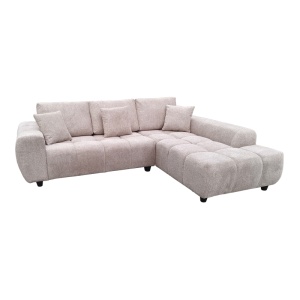 Coltar stanga Londe, Gri/Bej, 273x211x92 cm - Img 2