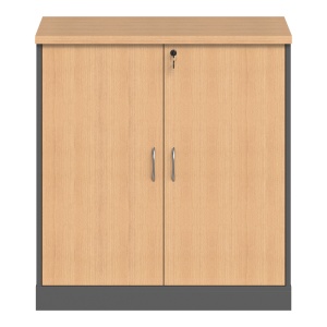 Comoda joasa Fesialo, Antracit, 80x41x80 cm - Img 4