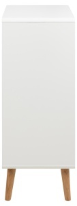 Comoda Lowell, Alb, 100x80x40 cm - Img 4