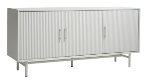 Comoda PALMA, Gri deschis, 45x75x160 cm - Img 4