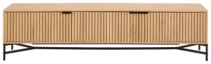 Comoda TV Jaipur, Natural, 45x176.4x40 cm - Img 3
