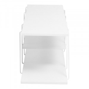 Comoda TV Tars alb 120x30x33cm - Img 4