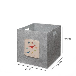 Cos de pasla HMY-6252 Gri 30x30x32 cm - Img 3