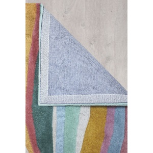 Covor Abstract Flow Albastru deschis 200x290 cm, Flair Rugs - Img 2