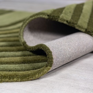 Covor Conway Retro Shaped Verde masliniu 200x290 cm, Flair Rugs - Img 4