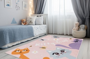 Covor copii Magic Kids ML Roz 160x230 cm - Img 4