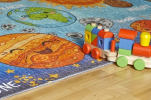 Covor copii My Torino Kids Albastru 80x120 cm - Img 7