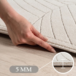 Covor Dreptunghiular NOVA V3 Crem 280x370 cm - Img 4