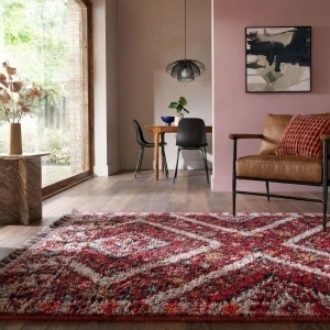 Covor Emil Shaggy Rosu 200x300 cm