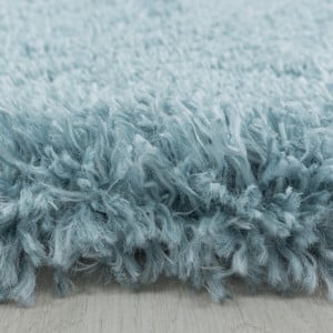 Covor Fluffy Albastru 200x290 cm - Img 4