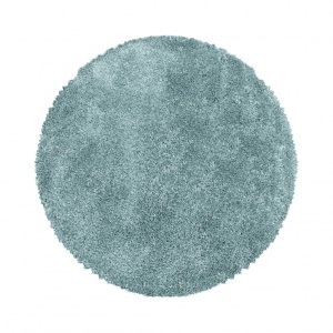 Covor Fluffy Albastru 80x80 cm - Img 1