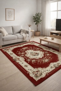Covor, Lotos, Rosu, 80x200 cm, Delta Lotos 570 210