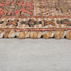 Covor Nadya Lana Jute Glob Roz 200X290 cm, Flair Rugs - Img 3