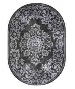 Covor Oval, Mira, Gri, 60x110 cm, Delta 24016