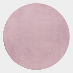 Covor Pouffy V1 Roz 120 x 120cm - Img 2