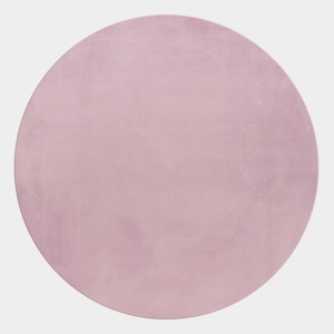 Covor Pouffy V1 Roz 200 x 200cm - Img 2