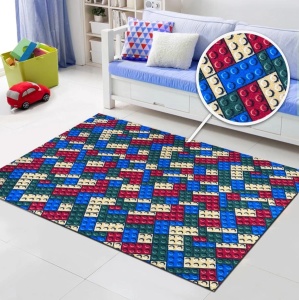 Covor, Print, Multicolor, 400x500 cm, Delta Model Print Lego
