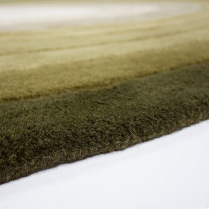 Covor Puddle Ombre Wool Verde 160x230 cm - Img 4