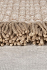 Covor Rene Fringed Ribbed Bej 120x170 cm, Flair Rugs - Img 3