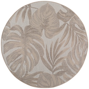 Covor rotund Desert V2 Bej 80x80 cm - Img 2