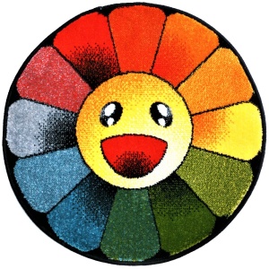 Covor Rotund, Kolibri, Multicolor, 67x67 cm, Delta