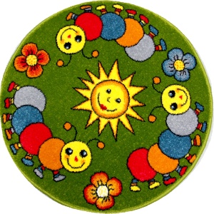 Covor Rotund, Kolibri, Verde, 67x67 cm, Delta - Img 2