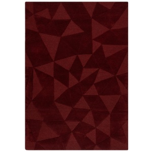 Covor rotund Shard Rosu 160x160 cm, Flair Rugs - Img 2