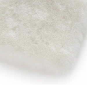 Covor Rotund, Soft, Alb, 80x80 cm, Delta LOP 060 - Img 4