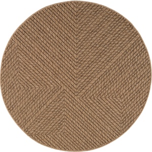 Covor rotund Timber V4 Bej 200x200 cm - Img 8