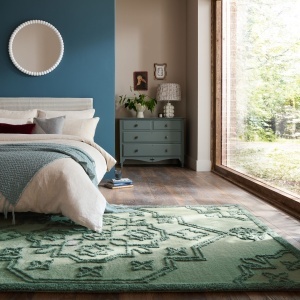 Covor Sable Vintage Wool Albastru 200x290 cm