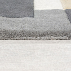 Covor traversă Collage CHARCOAL 60X230 cm, Flair Rugs - Img 5