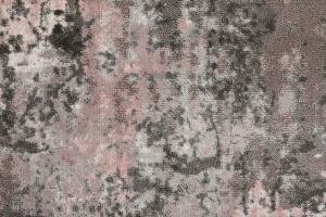 Covor traversă Wonderlust Gri/Roz 80X300 cm, Flair Rugs - Img 4