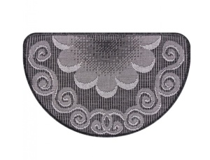 Covoras intrare Rotund, Flex, Gri, 50x80 cm, Delta 19161