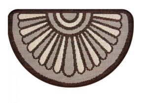 Covoras intrare Rotund, Flex, Maro, 50x80 cm, Delta 19163 91