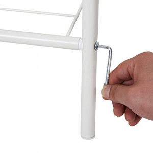 Cuier, Songmics, Alb, 90x44x174.5 cm - Img 7