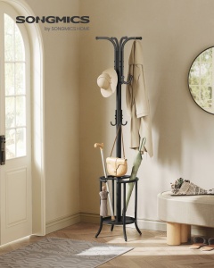 Cuier Songmics Negru 40x40x175 cm - Img 2