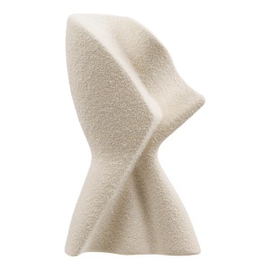 Decoratiune, Alb, 6.5x13x23 cm - Img 4