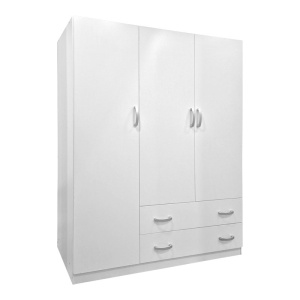 Dulap, Alvia, Alb, 51x150x180 cm - Img 2