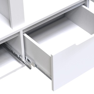 Dulap cu doua usi Afina Pako World Alb 100x57x213 cm - Img 6